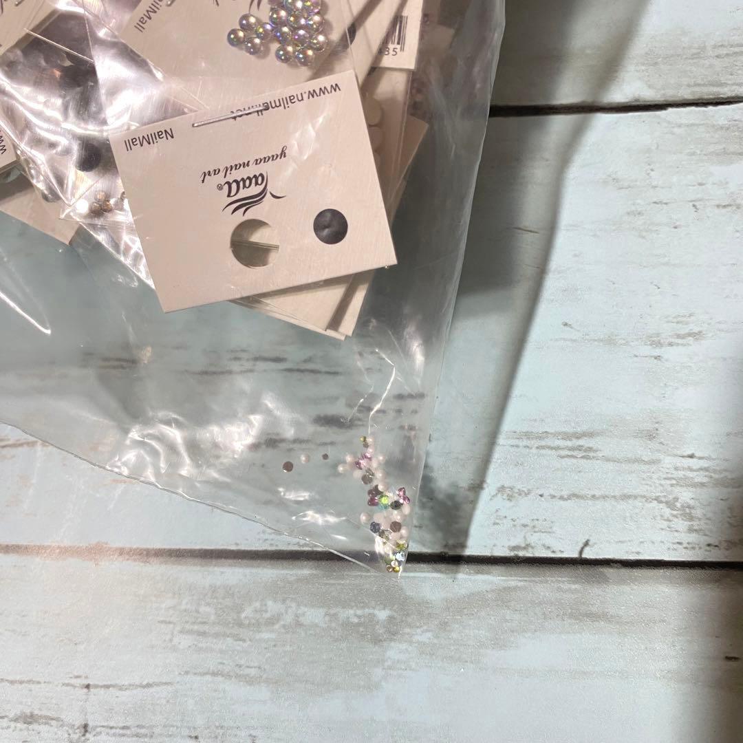 ネイルパーツ【150点以上 大量まとめ売り!!】ネイルアート セルフネイル