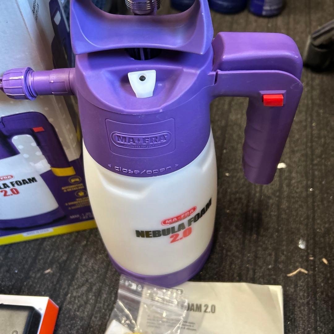 マフラー　ネビュラフォーム　ラボコスメティカ ルミナス　京都ディテール　洗車