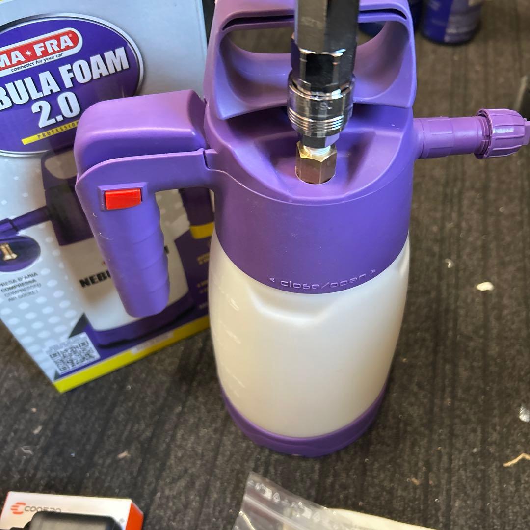 マフラー　ネビュラフォーム　ラボコスメティカ ルミナス　京都ディテール　洗車