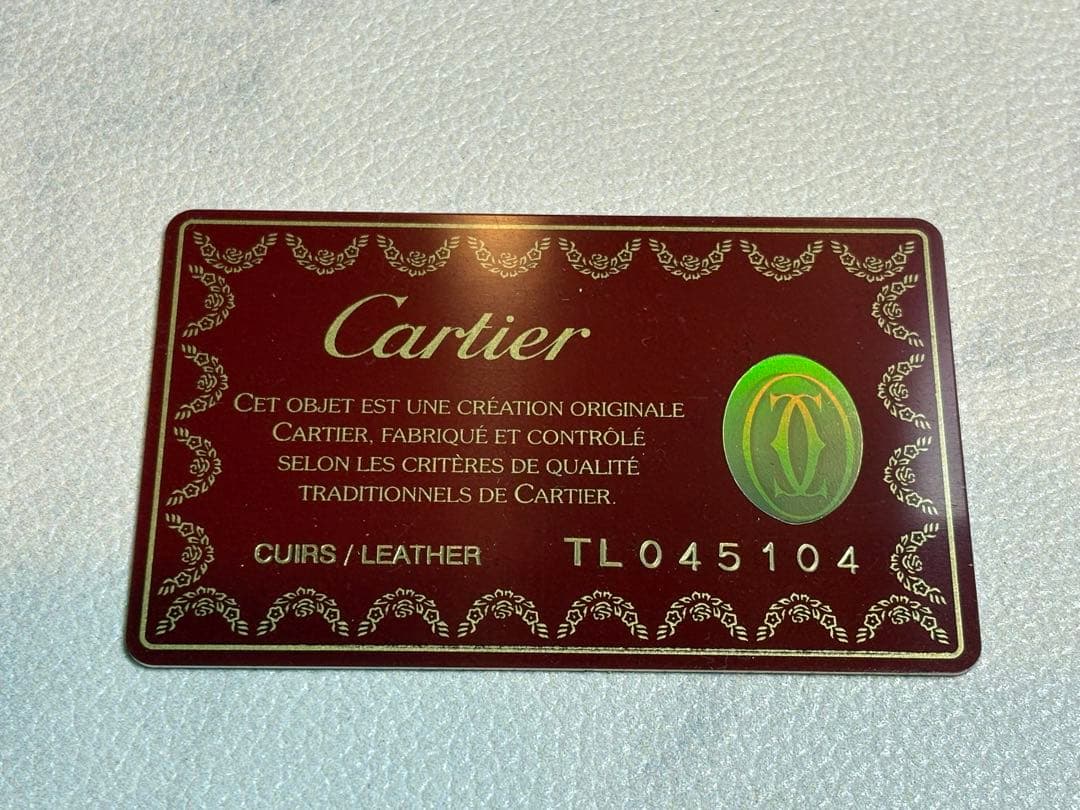 《 未使用品 》 カルティエ カードケース ハッピーバースデー