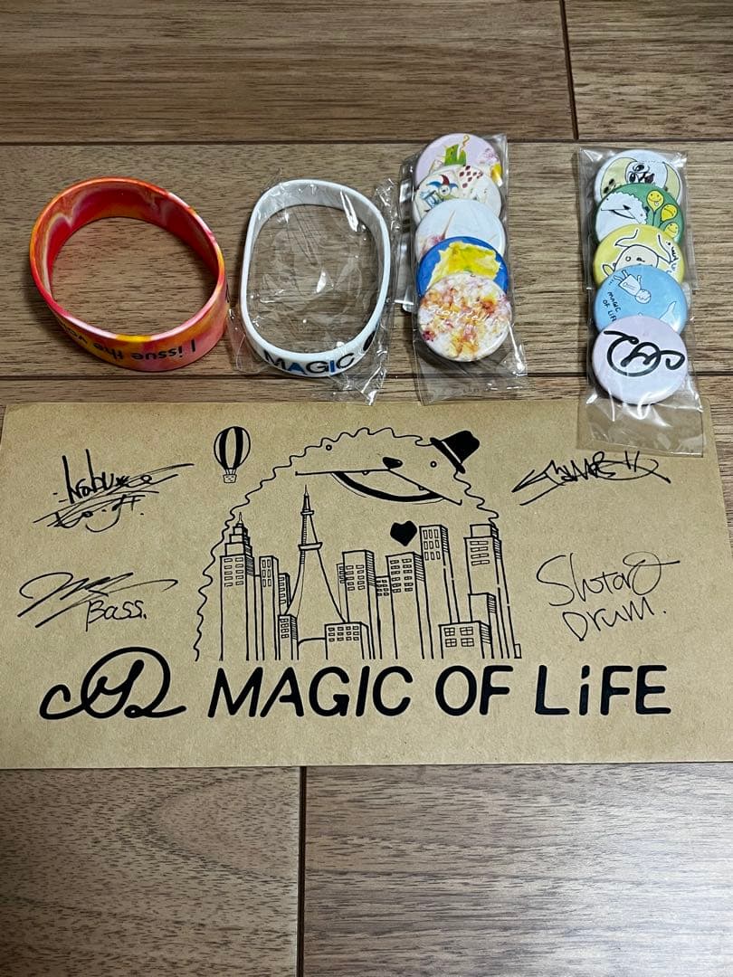 MAGiC OF LiFE サイン入り封筒など
