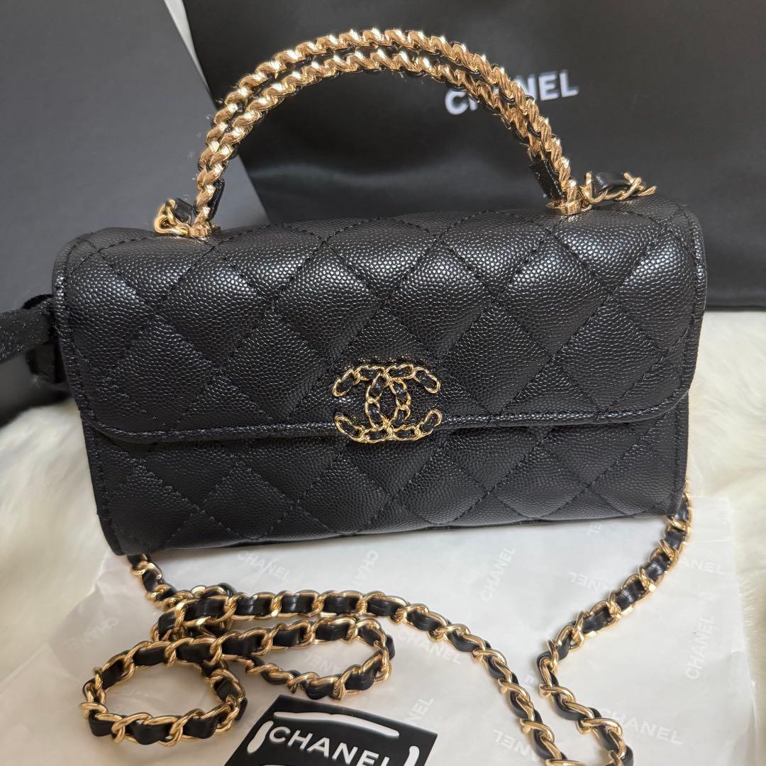 【*迎様 CHANEL make up ノベルティ　チェーンショルダーバッグ