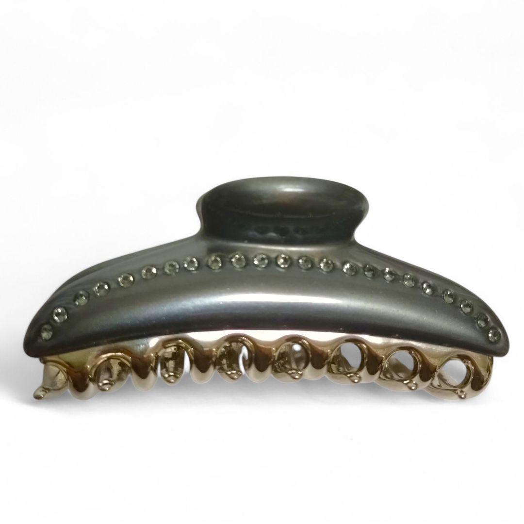 acca アッカ　ティアラクイーン　クリップ　ダークグレー　Lサイズ