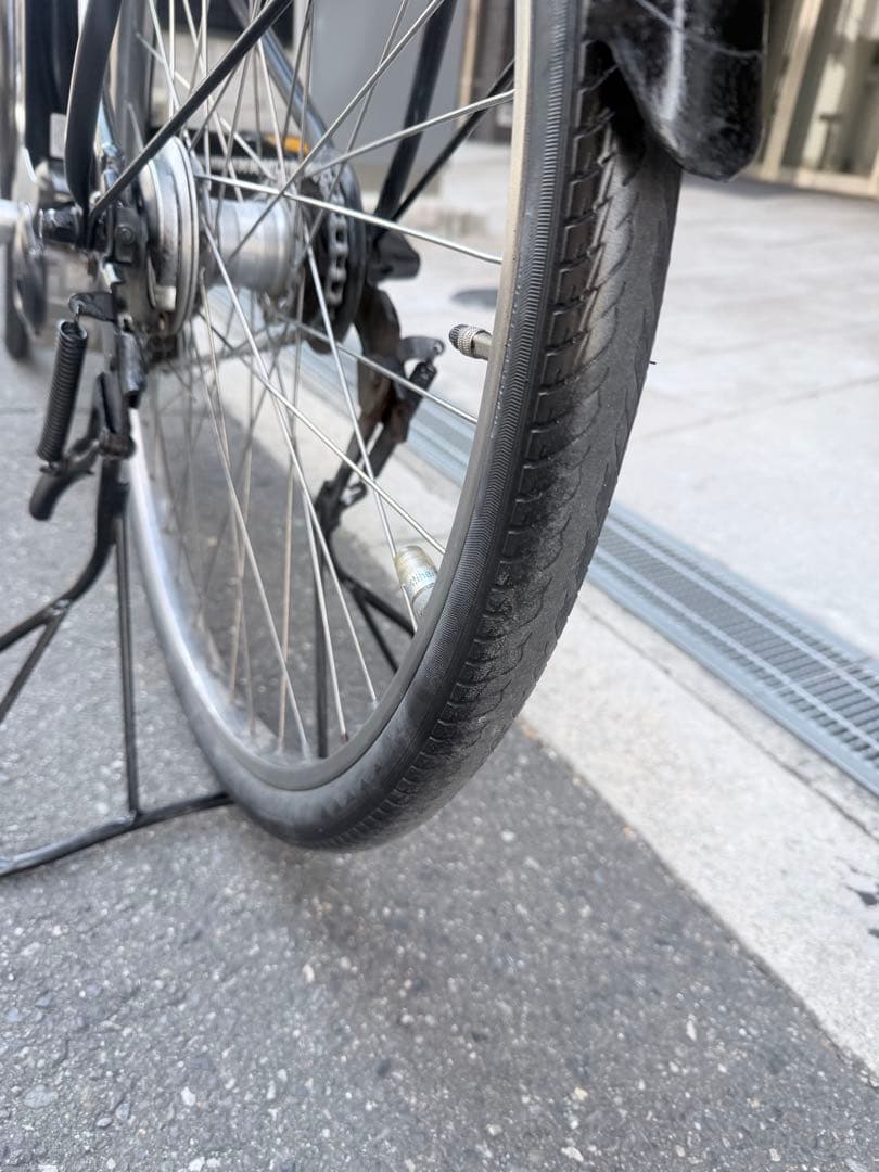 大阪府　ブリヂストン　電動アシスト自転車 ブラック 26インチ