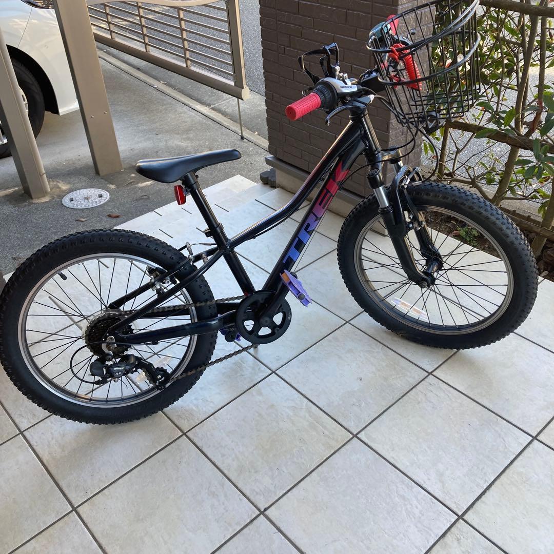 Trek キッズサイクル 16インチ バスケット付き