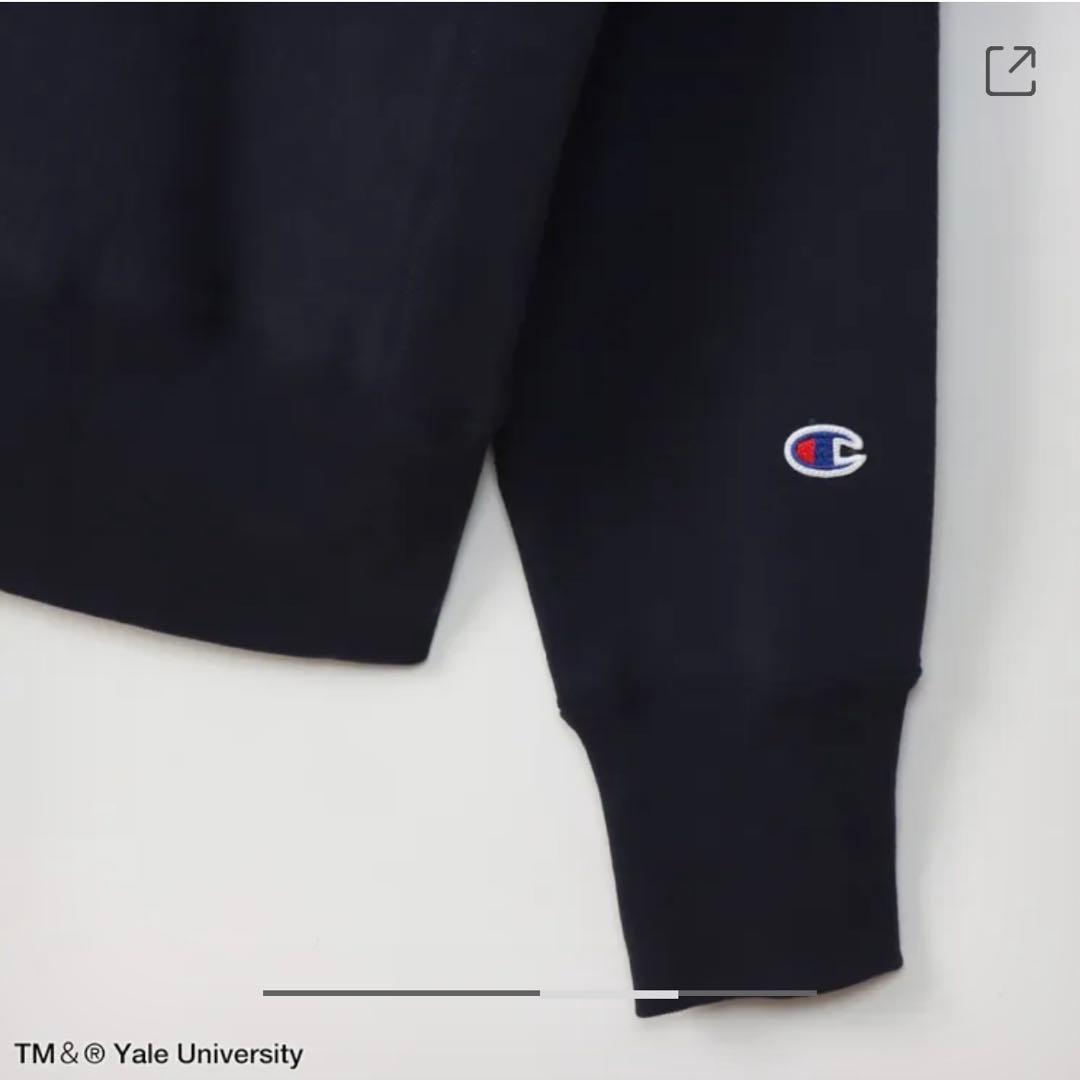 【未使用】チャンピオン リバースウィーブ YALE ネイビー XL