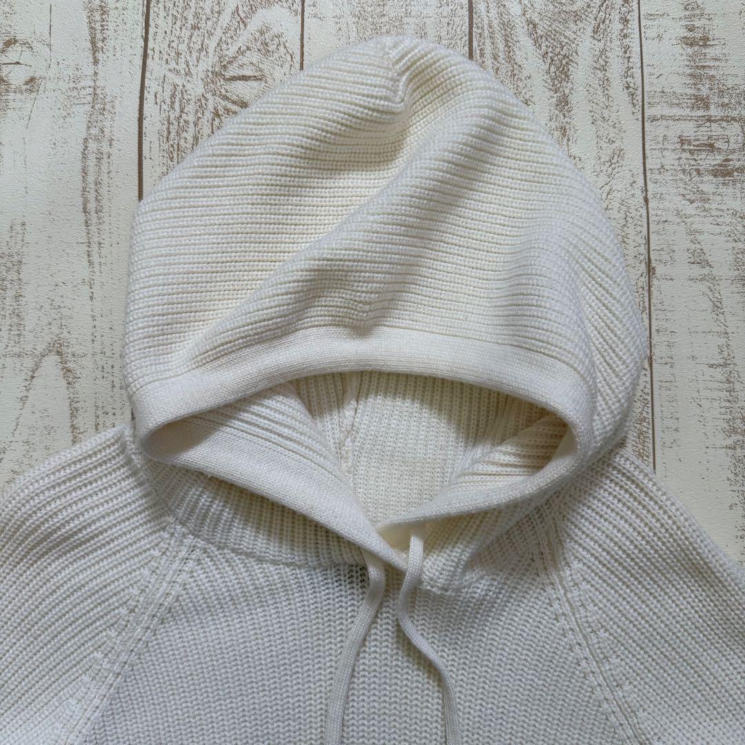 イタリア製【BAFY】ニットパーカー　ミドルゲージ