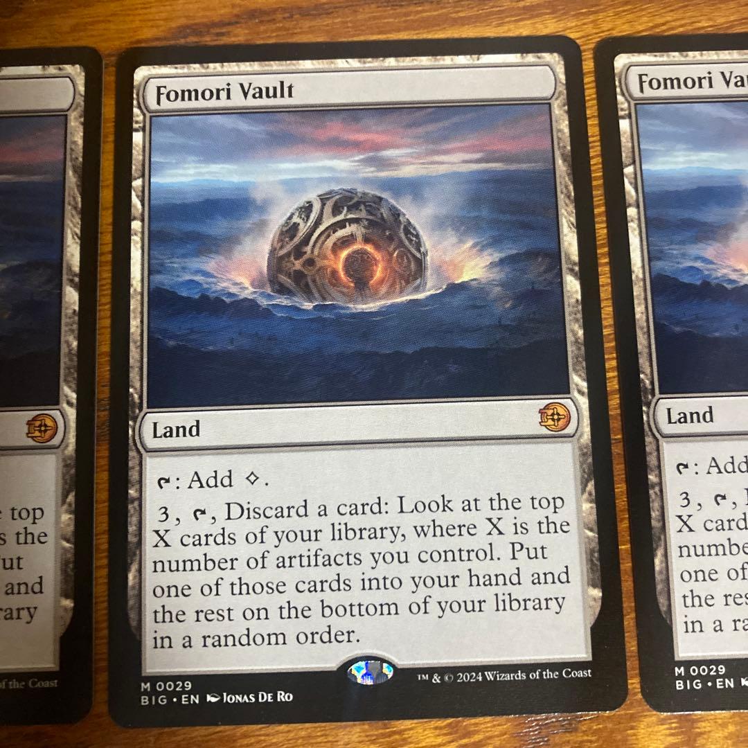 フォモーリの宝物庫　3枚セット　英語版