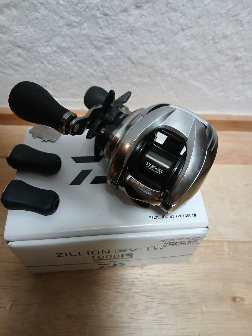 ZILLION SV TW 1000L ベイトリール RCSノブ付き
