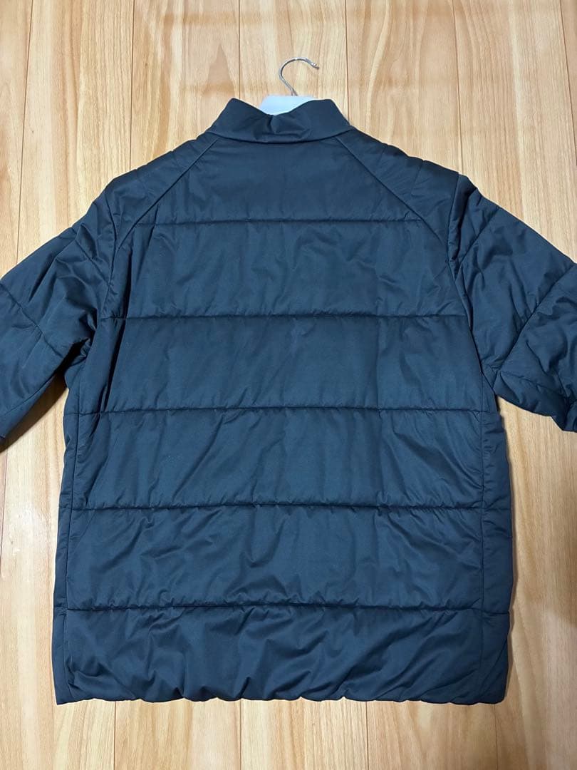adidas ゴルフ 黒 パディングジャケット 2XL