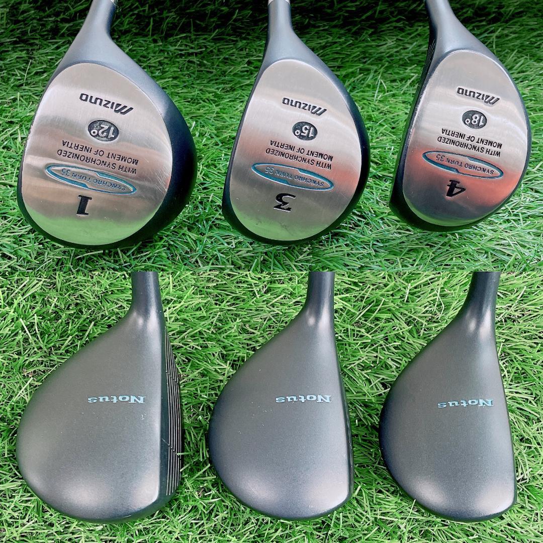 ミズノ シンクロターン メンズ ゴルフクラブ セット 14本 N2399