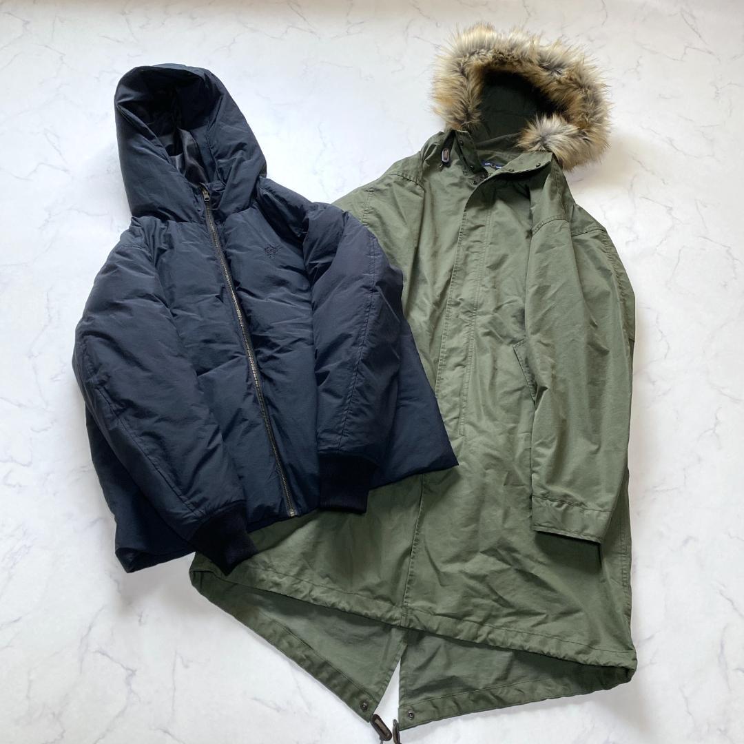 フレッドペリー 3WAY フィッシュテイル パーカー ダウン入り F2607 M