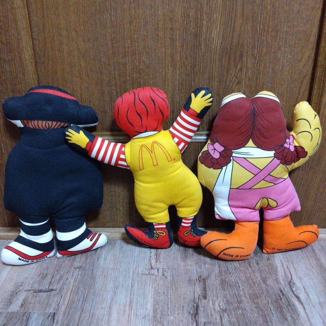 マクドナルド　ドール　1987年製　ハンバーグラー　ロナルド　バーディ