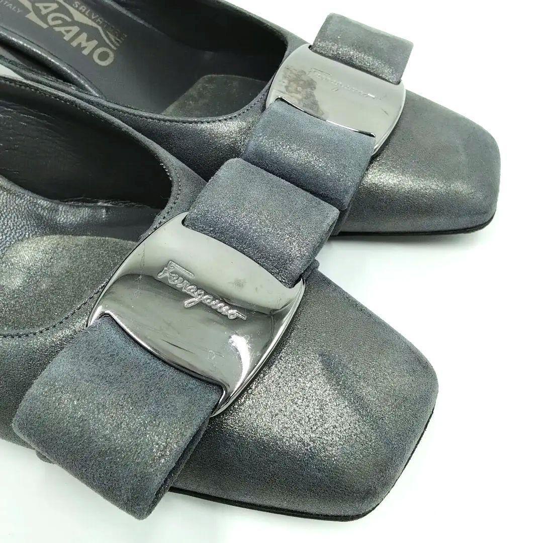 【美品】Salvatore Ferragamoサルヴァトーレフェラガモ ミュール