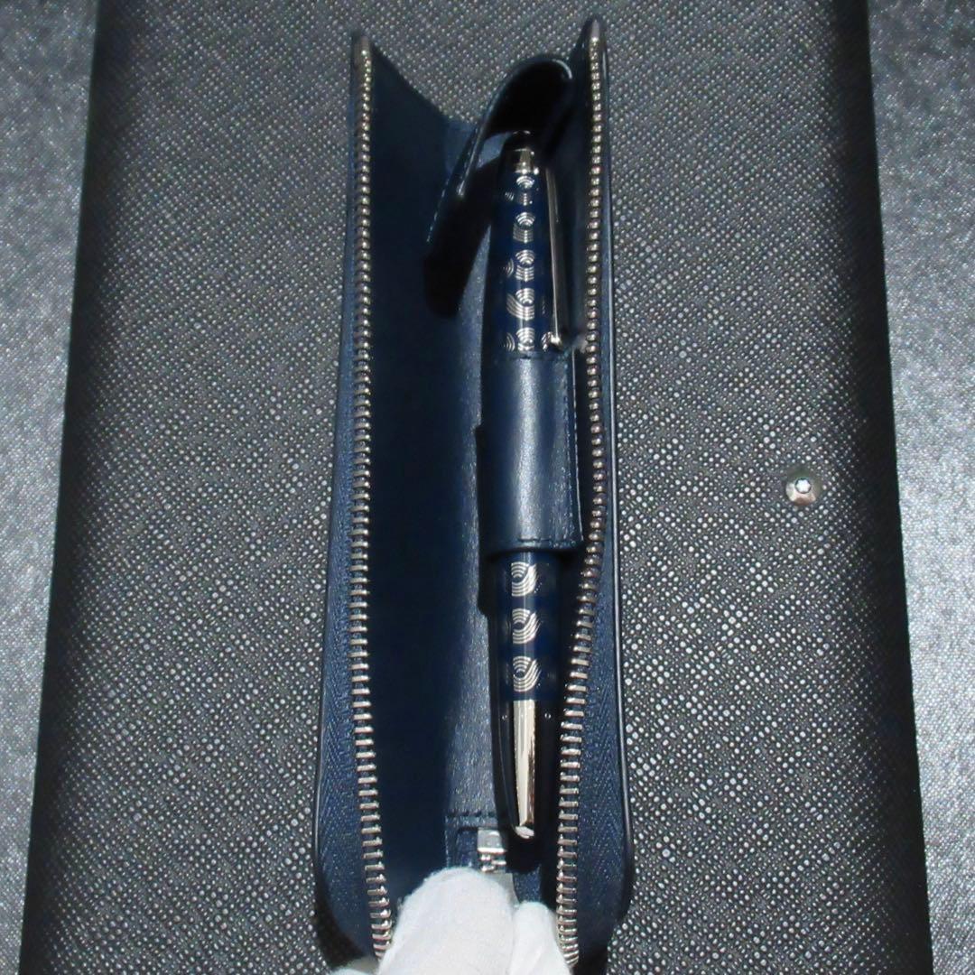 モンブラン ペンケース ペンポーチ 80日間世界一周 1本用 128635