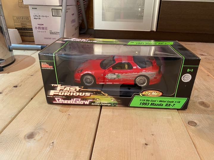 1/18 ワイルドスピード ミニカー  RX-7 希少
