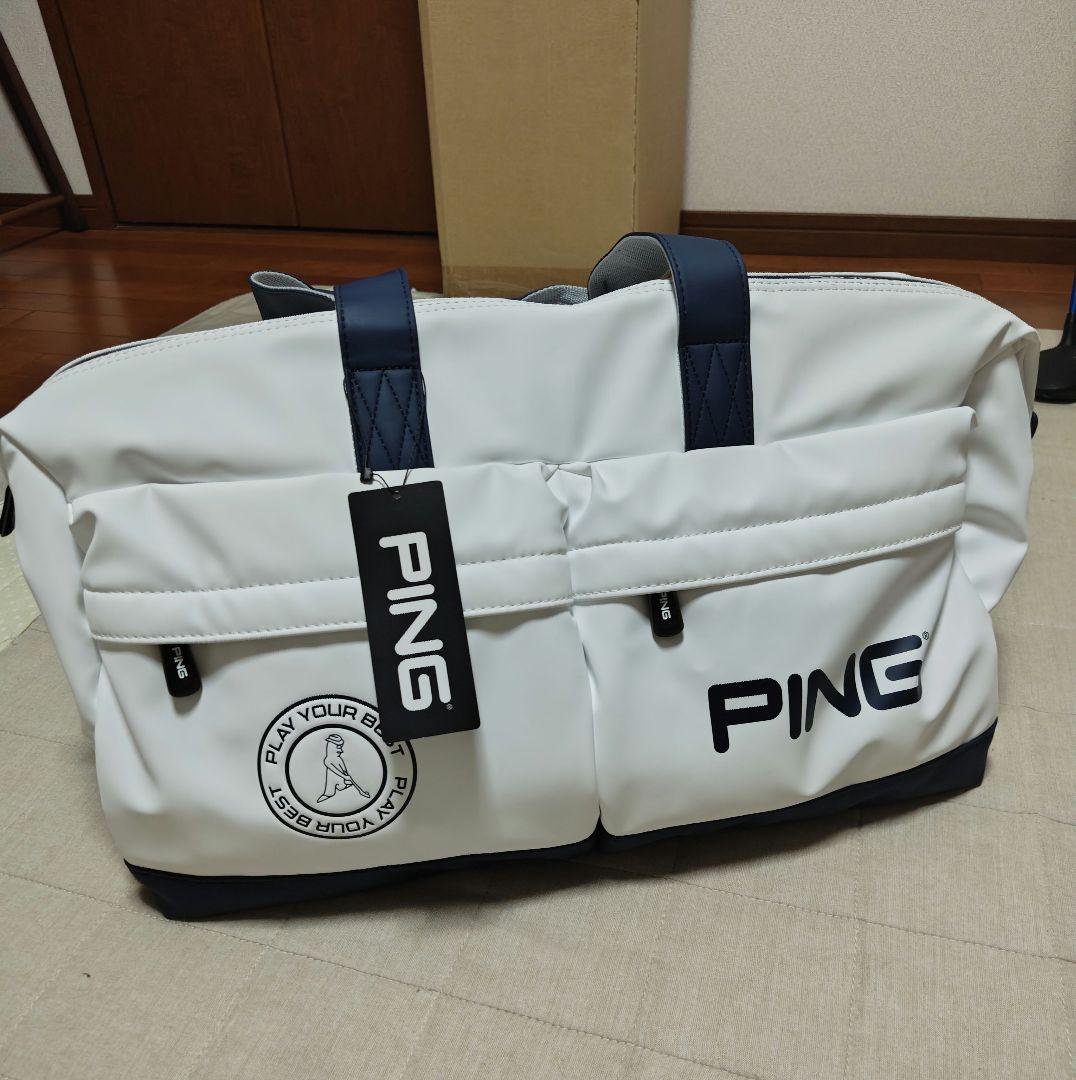 ♥ ピンのボストンバック