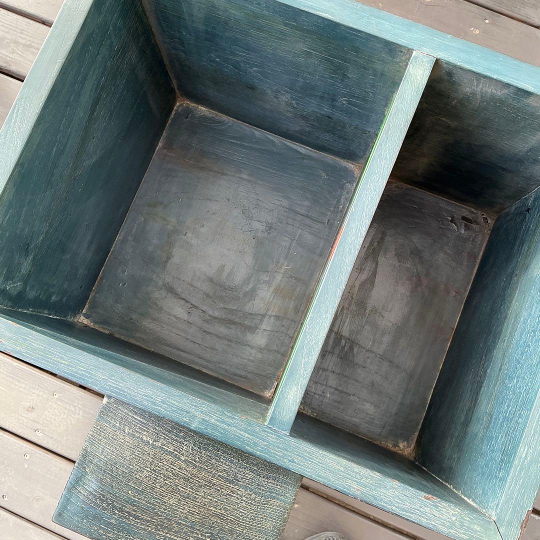 アジアンテイスト　木製収納家具 ソーイングボックス　ティッシュケース