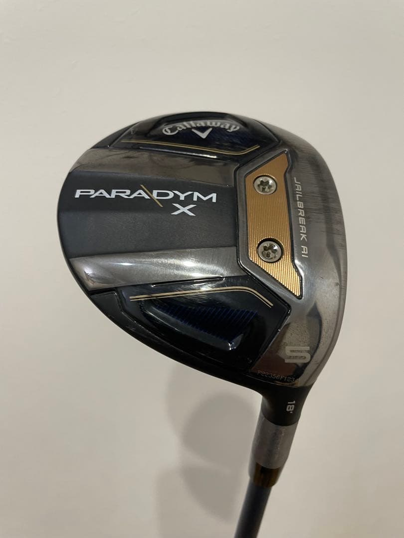 Callaway Paradym X 5番フェアウェイウッド18度