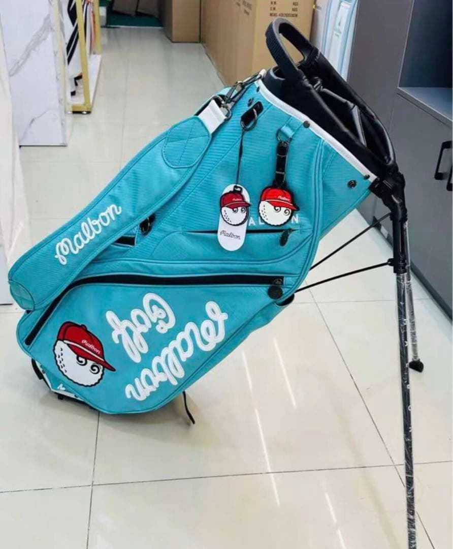 マルボンゴルフ malbon golf キャディバッグ 男女兼用