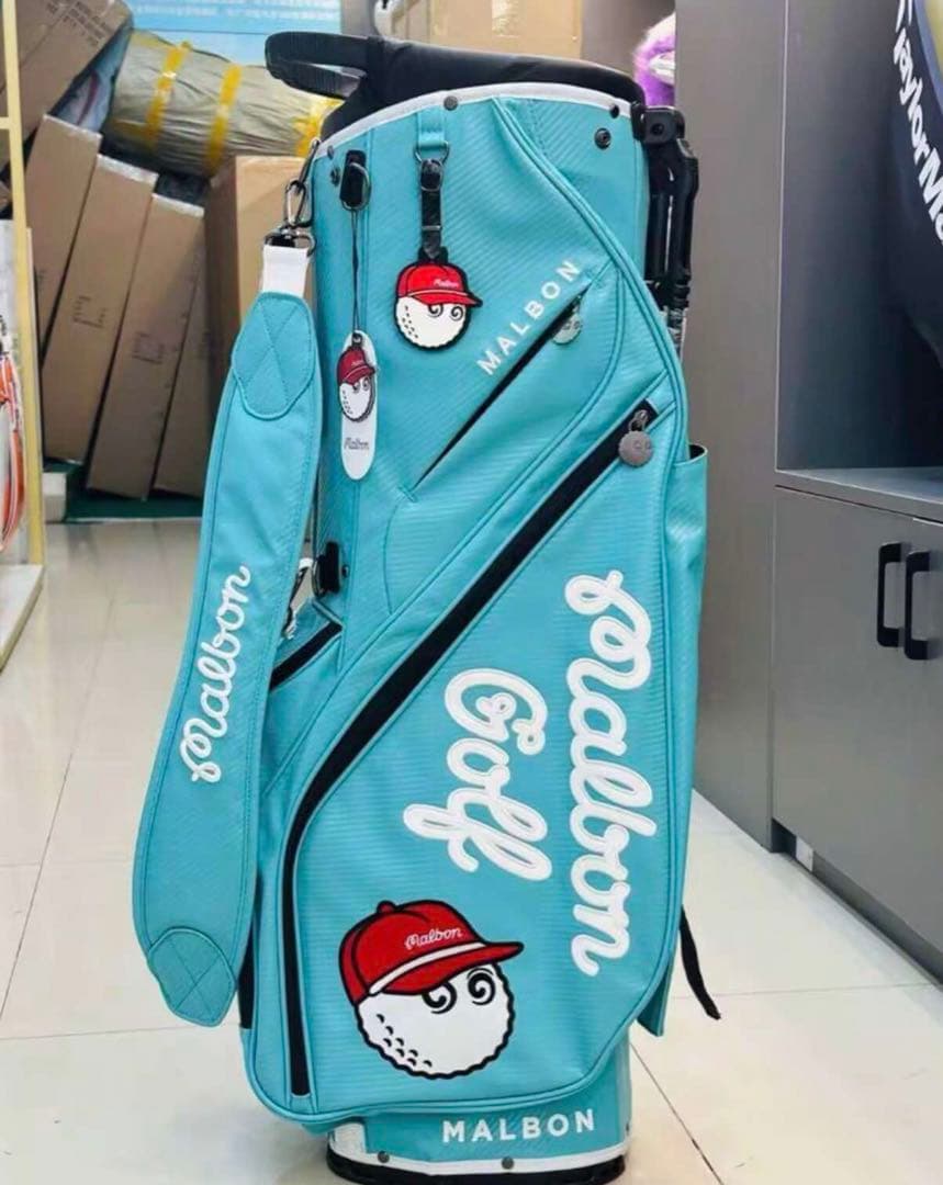 マルボンゴルフ malbon golf キャディバッグ 男女兼用