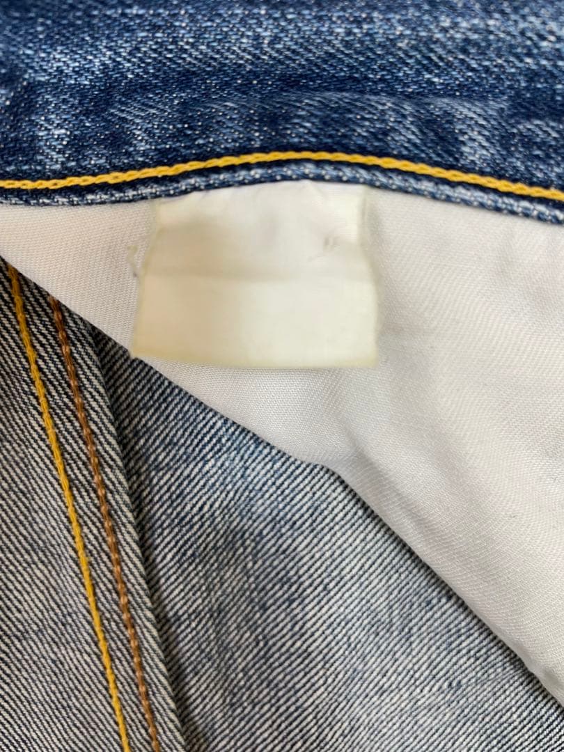 EVISU No.2 Lot.2501xx W28×35 ホワイト大黒　ワイド