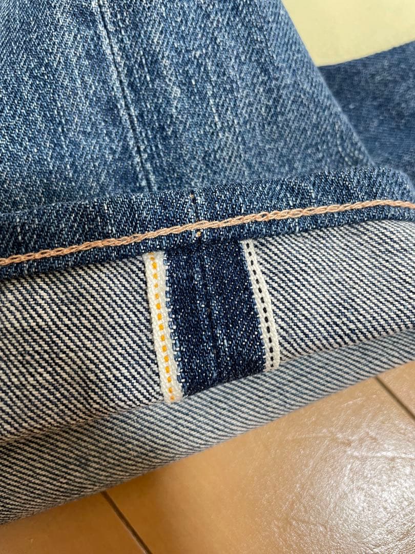 EVISU No.2 Lot.2501xx W28×35 ホワイト大黒　ワイド