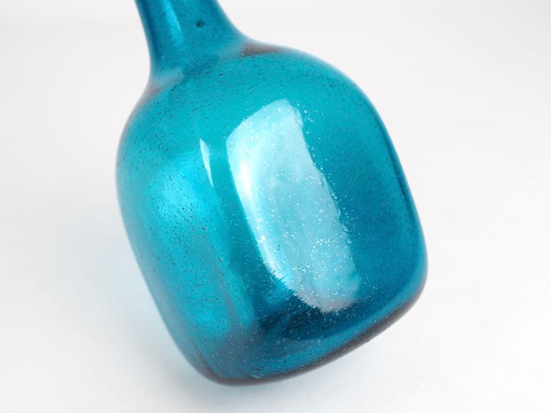 倉敷ガラス 小谷眞三 角瓶 花瓶 一輪挿し 民藝 民芸