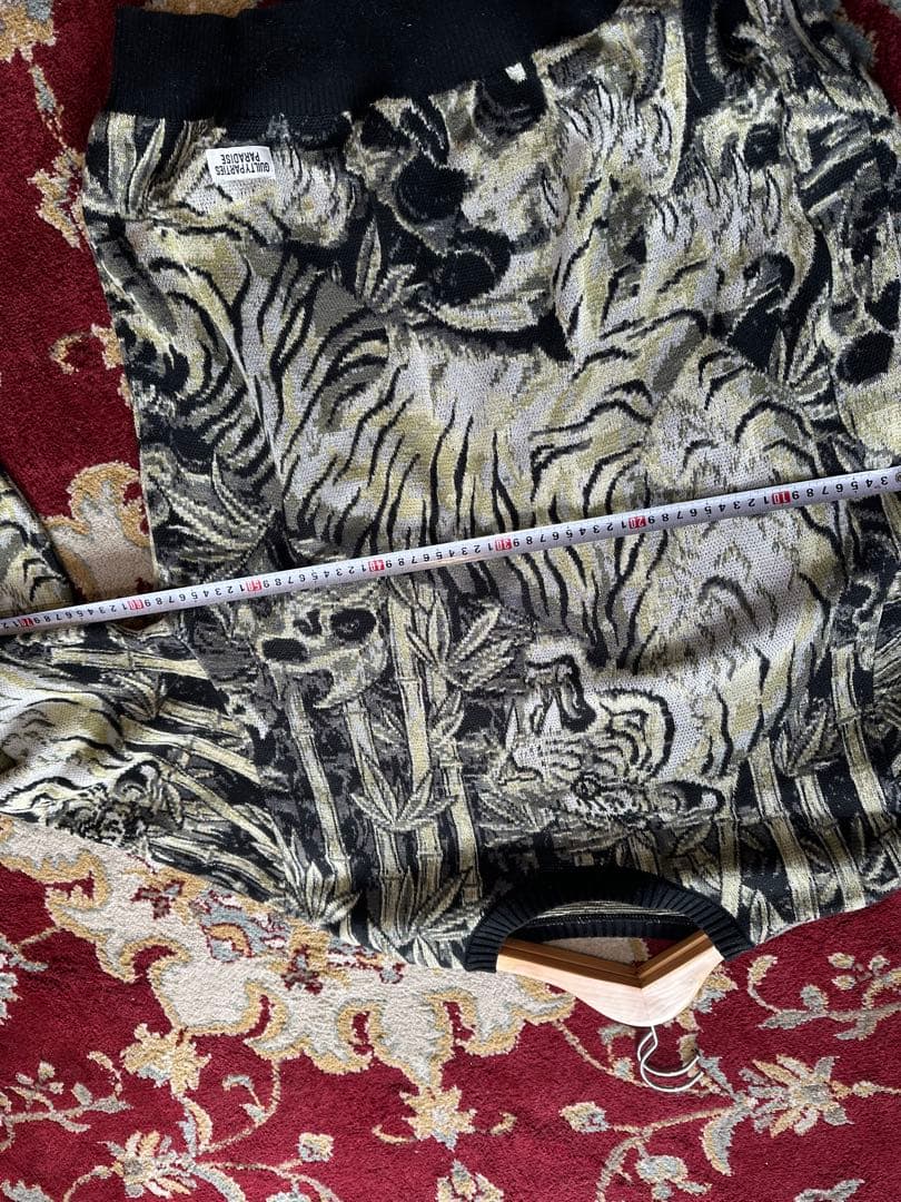 【WACKO MARIA x TIM LEHI】ジャガードニットOlive