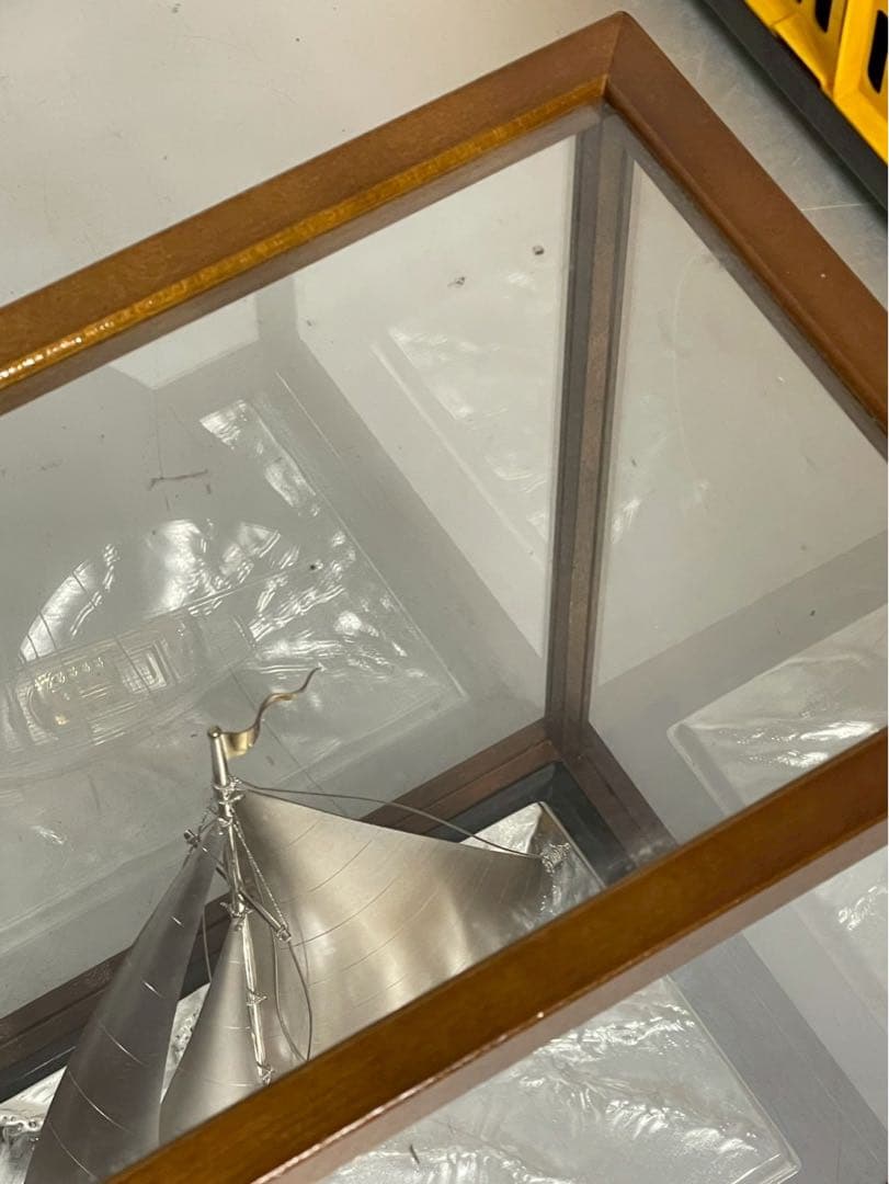 【極美品】武比古 TAKEHIKO 銀製 置物 帆船 ヨット SILVER970