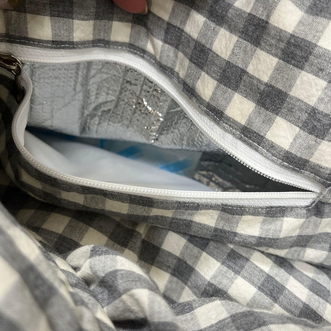 fundleファンドルスリングS 冬用もこもこインナー＋保冷ギンガムインナー付き