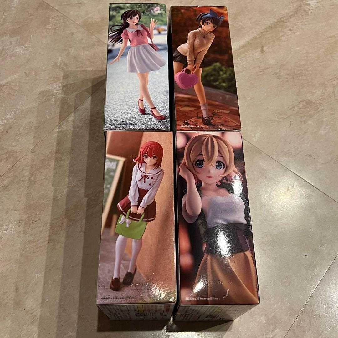 【未開封】　「彼女、お借りします」 かのかり　フィギュアセット