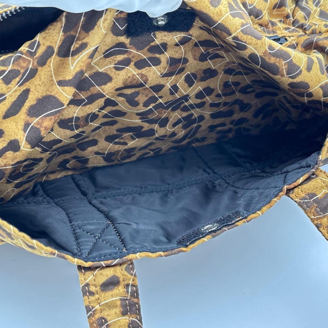 【希少・美品】PORTER×X-girl ドラムバッグ レオパード 肩掛け 豹柄