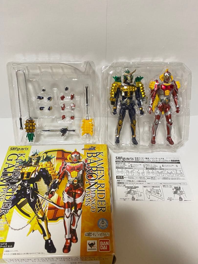 【美品】S.H.Figuarts 仮面ライダー 鎧武 シリーズ　11体セット