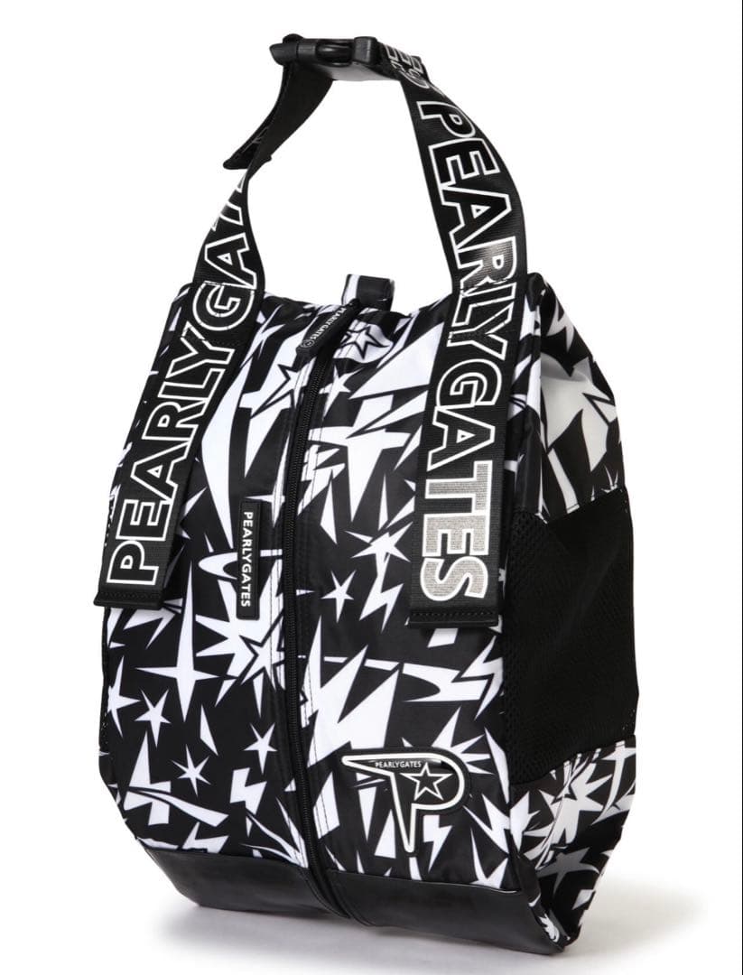 最終値下げ　新品未使用PEARLY GATES ゴルフバッグ ブラックホワイト