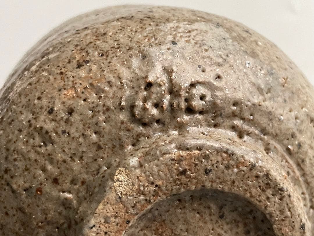 陶芸家　テーラー　上口愚朗　雲谷斎　筒茶碗　抹茶碗　箱なし