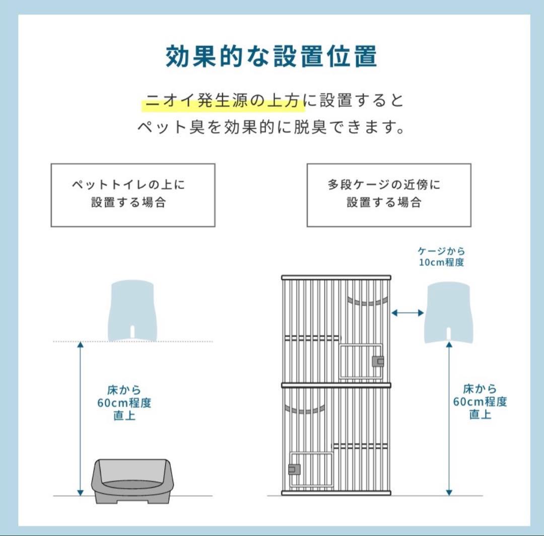 【サンスター】ペット 想いの除菌脱臭機クワイスエアー