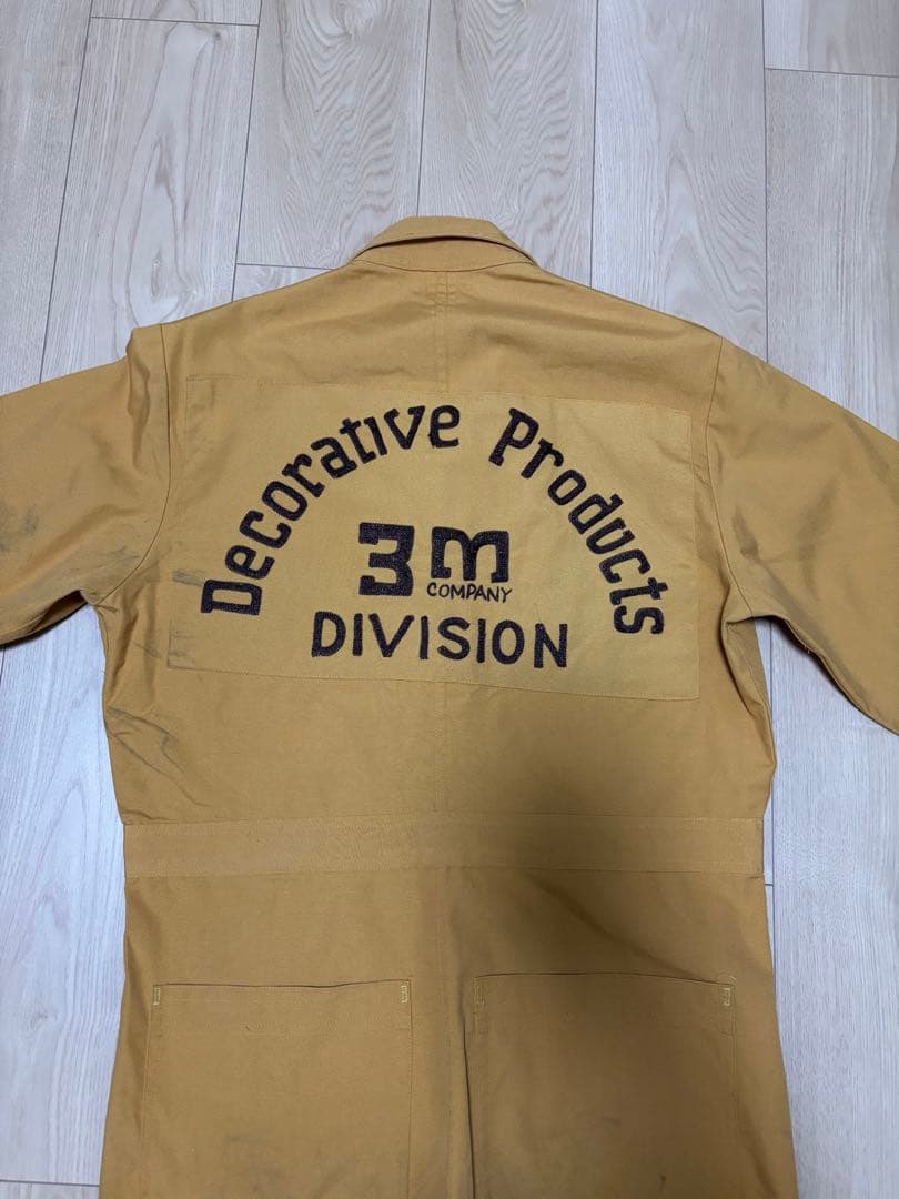 50s 60s オールインワン　つなぎ　ヴィンテージ　チェーンステッチ