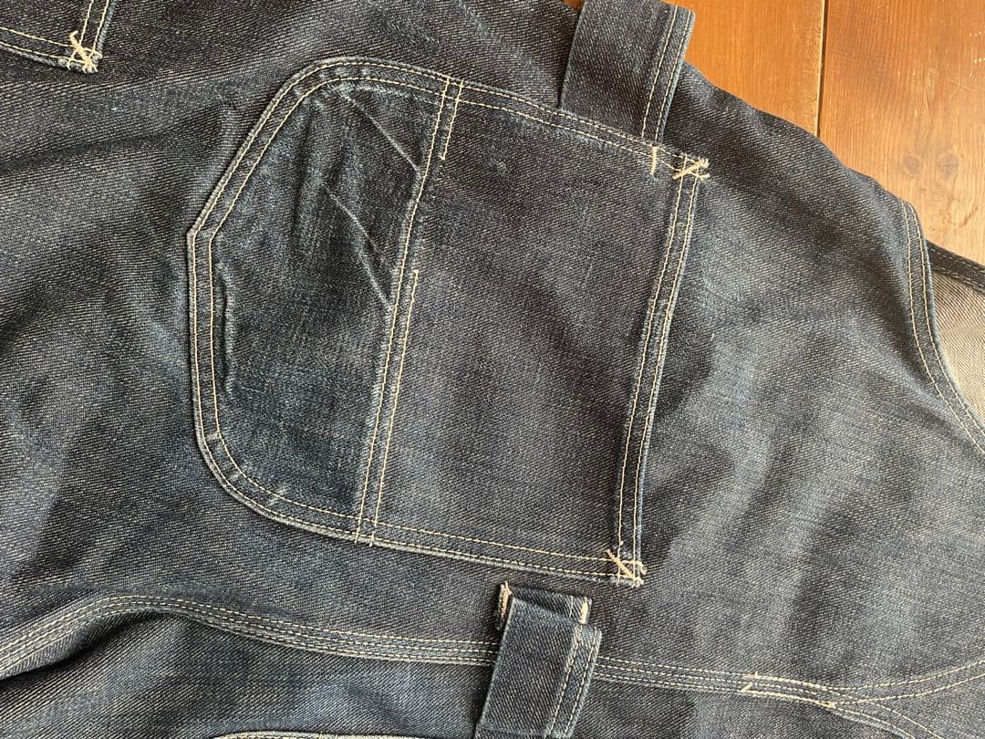 ★希少★EVISU エヴィス カンガルー デニムオーバーオール 34 納品書あり