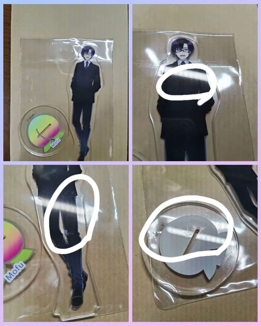 カラフルピーチ しまむら 初期アクリルスタンド 【バラ売り不可】