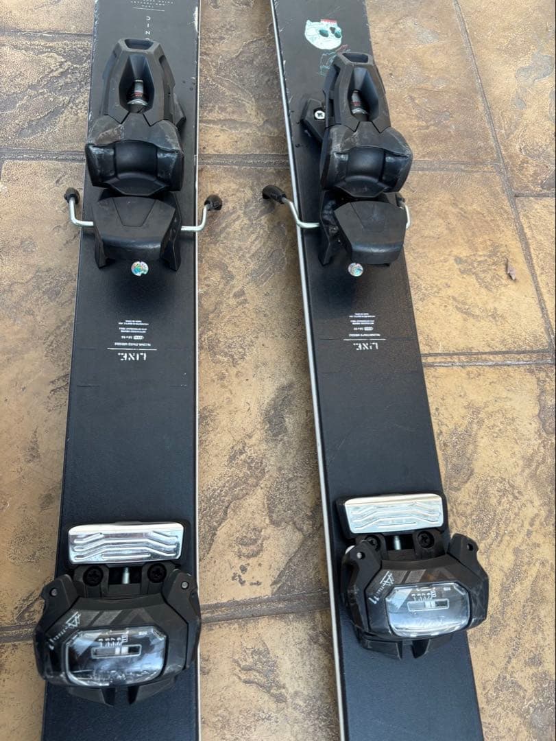 LINE AIX スキー板 ビンディング付き
