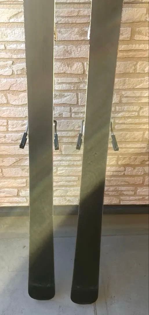 SALOMON ビンディング付きスキー板 160 LEKIポール 105 女性用