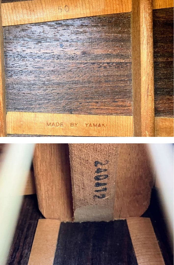 ★激レア！YAMAKI G50 縦ロゴ ギャラガーモデル TOP単板 ギター ★