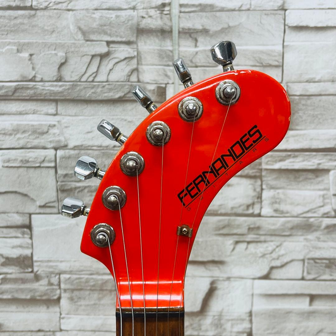 Fernandes フェルナンデス アンプ内蔵 ミニギター ZO-3 オレンジ