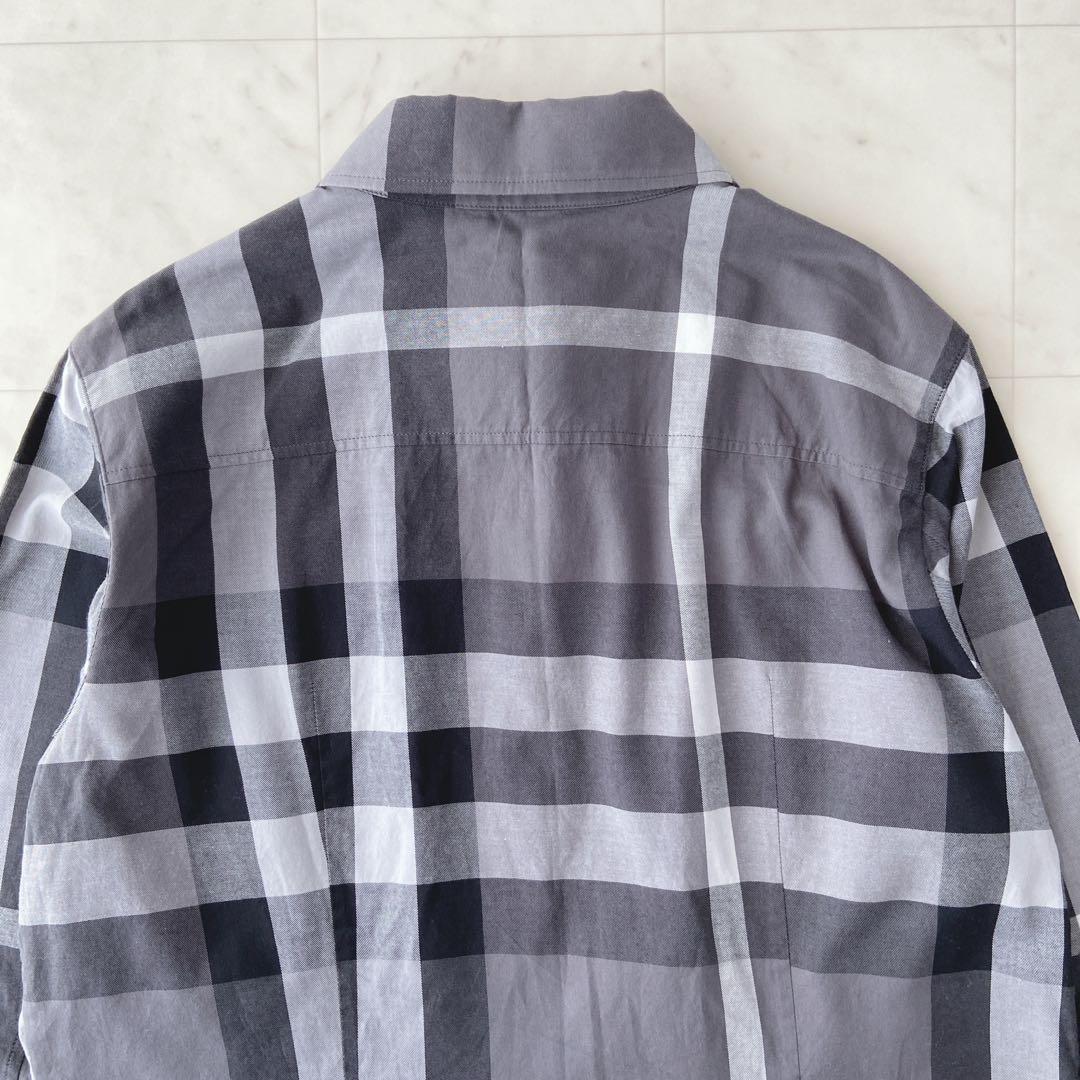 ✨美品✨バーバリーロンドン✨メガチェック　長袖シャツ　サイズ44 レディース