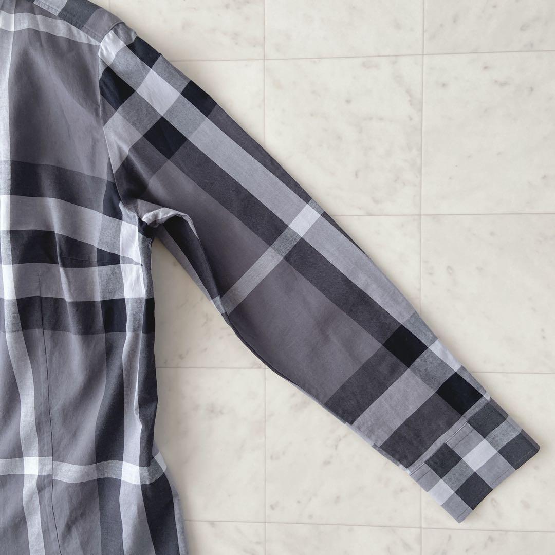 ✨美品✨バーバリーロンドン✨メガチェック　長袖シャツ　サイズ44 レディース