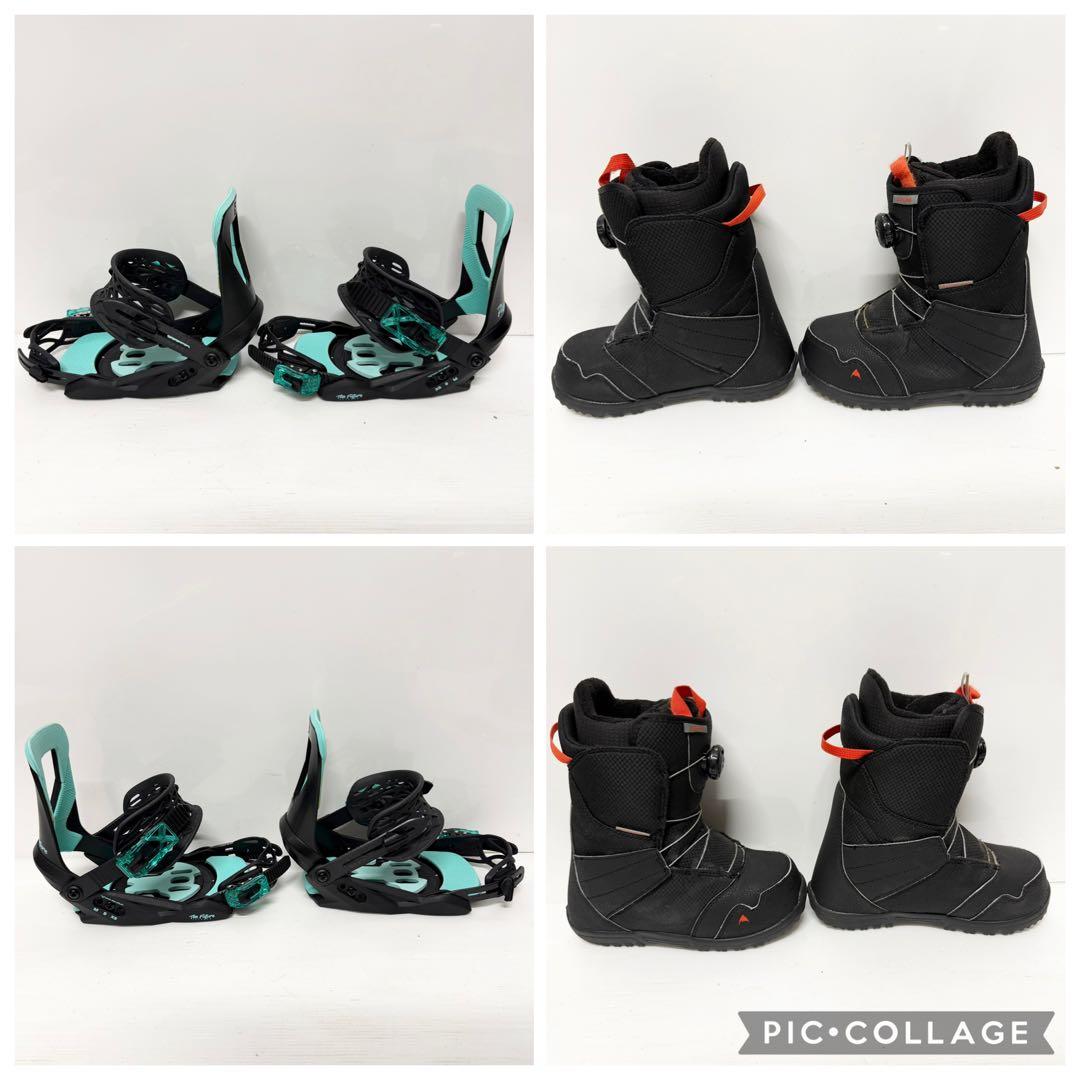 BURTON CUSTOM Flying V ジュニア スノボセット　バートン