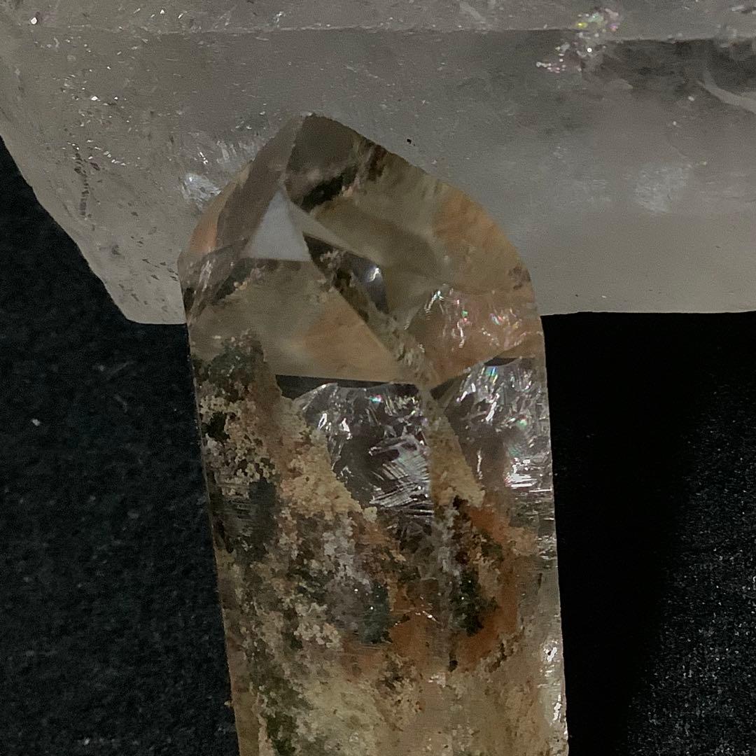 【激レア☆チャネリングクリスタル】 ヒマラヤ水晶 ガーデンクォーツ 六角柱 原石