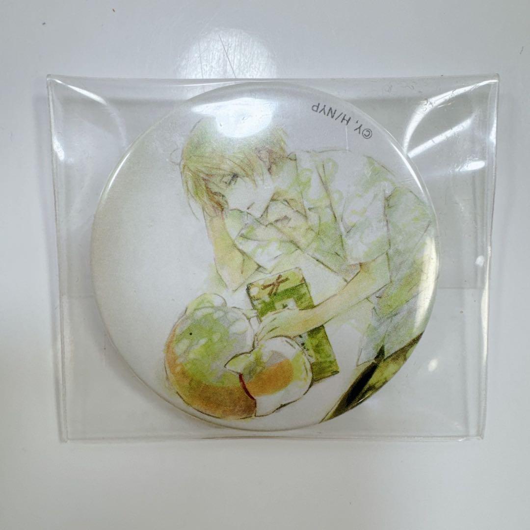 k786 夏目友人帳　劇場版　うつせみに結ぶ　缶バッジ　夏目貴志　ニャンコ先生