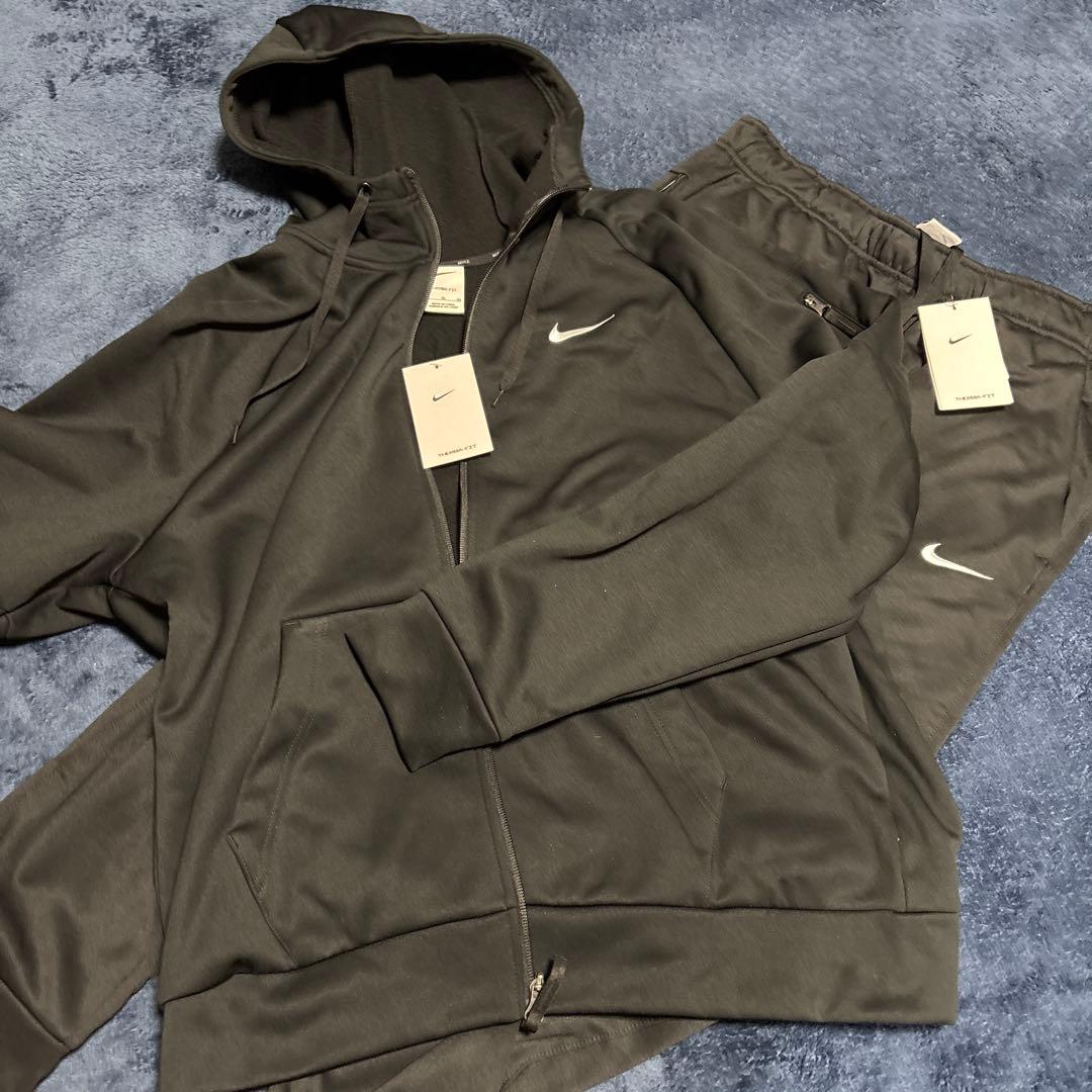 【新品未使用】NIKE ジャージ上下セット ブラック